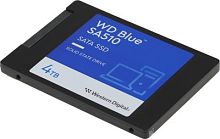 Накопитель SSD WD S SATA-III 4TB WDS400T3B0A Blue SA510 2.5 | код 1999736 | WD