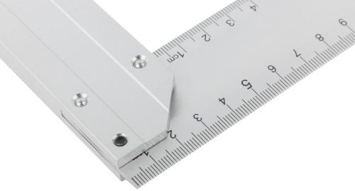 Угольник столярный литой профи 400мм алюм. FIT 19554 фото 5