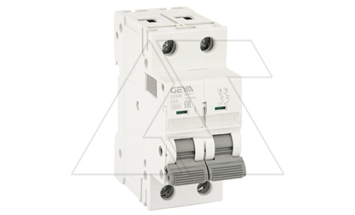 Авт. выключатель GYM9-2P-63B, 2P, 63A, хар-ка B, 6kA, 2M | код GYM92P63B | GEYA Авт. выключатель GYM9-2P-63B, 2P, 63A, хар-ка B, 6kA, 2M | код GYM92P63B | GEYA