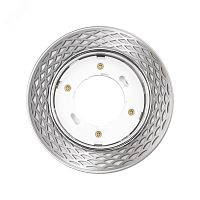 Светильник светодиодный ДВО-15W встраиваемый под лампу GX53 декоративный с доп. подсветкой MN21 хром без лампы | код 5020115 | JazzWay