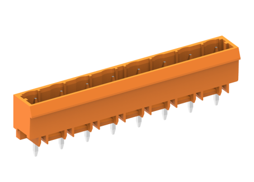 478218 Вилка на плату MCS, вертик., шаг 7.62мм2, 18 конт., оранж., шт | код 478218 | SUPU 478218 Вилка на плату MCS, вертик., шаг 7.62мм2, 18 конт., оранж., шт | код 478218 | SUPU
