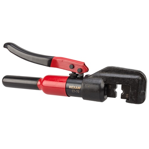 Пресс гидравлический REXANT CT-70 (ПГР-70) для наконечников 4-70 мм кв | код 12-3061 | REXANT