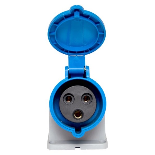 Розетка стационарная наружная 123 2Р+РЕ 32А 220В IP44 PROxima | код ps-123-32-220-PRO | EKF фото 5