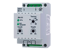 Реле напряжения РН-111 однофазное регулируемое DIN | код. 3425600111 | Новатек-Электро