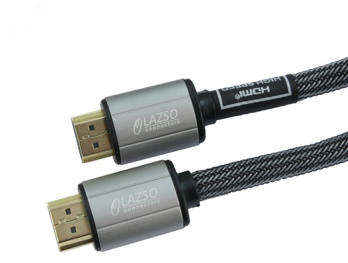 Кабель для передачи сигналов HDMI 2.0, до 18 Гб/с А-А, 19 pin WH-111(0,5m)-B | код WH-111(0,5m)-B | SC&T