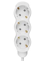 Удлинитель бытовой Люкс 3 гнезда, 3 м, с/з, с з/ш, ПВС 3х1,5 мм2, 16 А, 250 В, 3700 Вт TDM | код SQ1303-4055 | TDM