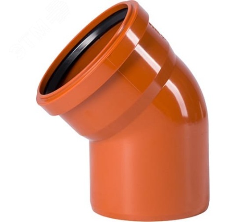Отвод наружной канализации 400х45 град. | код 226220 | Ostendorf
