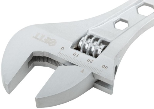 Ключ разводной Классик, шкала, увеличенный захват, прорезиненная ручка 250 мм, 33 мм | код 70153 | FIT фото 6 Ключ разводной Классик, шкала, увеличенный захват, прорезиненная ручка 250 мм, 33 мм | код 70153 | FIT фото 6