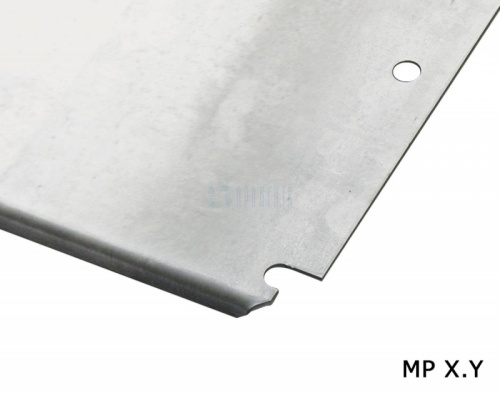 Панель монтажная для компактных шкафов | код MP 60.50 | ПРОВЕНТО