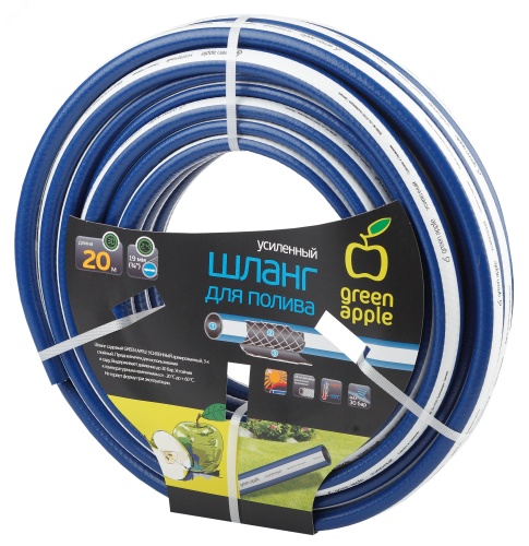Шланг для полива УСИЛЕННЫЙ 19мм (3/4) х GWGH2-031 | код Б0032829 | GREEN APPLE