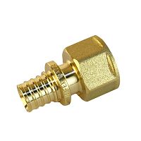 Соединитель надвижной с переходом на вн.р. 16(2.2)х3/4дюйм(280/10) К | код VF.402.AF.016034 | VALFEX