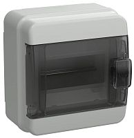 Корпус пластиковый КМПн-6 IP65 черн. прозр. дверь TEKFOR | код TF5-KP72-N-06-65-K03-K02 | IEK