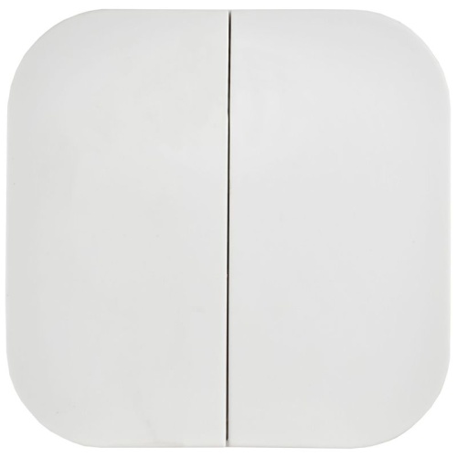 GLORY Выключатель 2-клавишный для открытой установки 10А ВС20-2-0-ХБм белый матовый IEK | код EVH20-K01M-10 | IEK фото 2