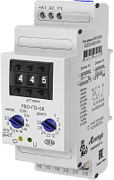 Реле времени РВО-П3-08 0.01с-999ч катушка управления AC/DC 24В-240В | код. 4640016930753 | Меандр АО