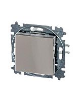 Переключатель перекрёстный одноклавишный ABB Levit кофе макиато / белый 3559H-A07445 18W | код 2CHH590745A6018 | ABB