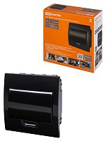 Бокс ЩРВ-П-8 модулей встраиваемый пластик IP41, Антрацит TDM | код SQ0902-1002 | TDM