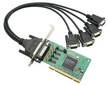 Плата POS-104UL-DB9M Universal PCI, 4-port RS-232, 921.6 Kbps, powered | код 00-01188793 | MOXA