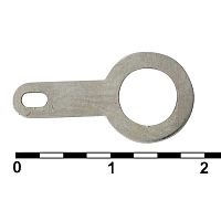 Клемма-лепесток одностороняя RUICHI 1-1-6.2-20, 6.2х20х10 мм, луженая медь | код 80325 | Ruichi