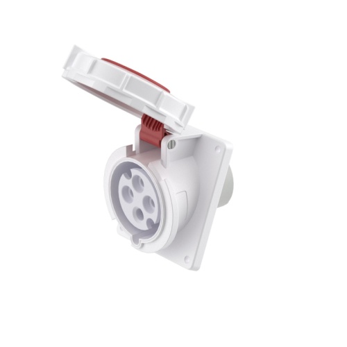 Розетка панельная с наклоном PAS IP67 16А 3P+E 400В | код DIS4181666 | DKC Розетка панельная с наклоном PAS IP67 16А 3P+E 400В | код DIS4181666 | DKC