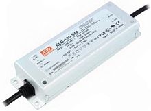 Источник питания AC-DC, 96,1Вт, IP65, вход 100…305В AC, 47…63Гц/142…431В DC, ККМ, выход 27...54В/1,78А, изоляция 3750В AC, в кожухе 199х63х35,5мм, -40…+70С, рег. выхода | код ELG-100-54A | MeanWell