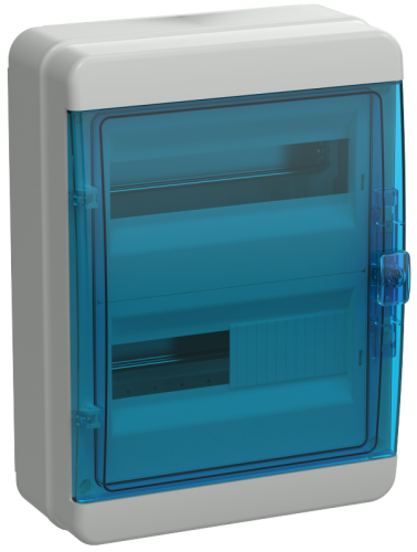 TEKFOR Корпус пласт. КМПн-24 IP65 син. прозр. дверь IEK | код TF5-KP72-N-24-65-K03-K07 | IEK TEKFOR Корпус пласт. КМПн-24 IP65 син. прозр. дверь IEK | код TF5-KP72-N-24-65-K03-K07 | IEK