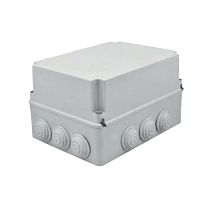 Корпус распаячной коробки 100x100x120мм, кабельный ввод, пластик | код CP1360 | CETINKAYA PANO