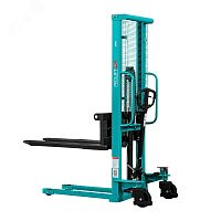 Штабелер ручной гидравлический PROLIFT , г/п 1000кг, в/п 1600 мм, колеса полиуретан | код TRV1016 | Prolift