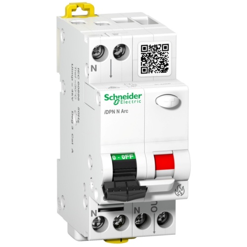 Устройство защиты от дугового пробоя iDPN N Arc 1P-N 16A B 6000A | код A9FDB7616 | SCHNEIDER ELECTRIC Устройство защиты от дугового пробоя iDPN N Arc 1P-N 16A B 6000A | код A9FDB7616 | SCHNEIDER ELECTRIC