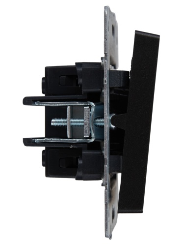 BRITE Выключ. 1-кл. прох. с инд. 10А ВС10-1-7-БрЧ черн. IEK | код BR-V12-1-10-K02 | IEK фото 4