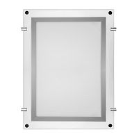 Бескаркасная подвесная односторонняя световая панель Постер Crystalline Round LED 700, 18 Вт REXANT | код 670-1278 | REXANT