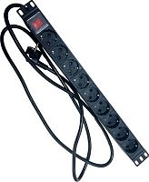 Блок распределения питания NTSS NTSS-PDU-DA2036 гор.размещ. 9xSchuko базовые 16A Schuko 2м | код 1993709 | NTSS