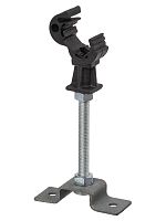 Держатель для гор. и верт. пов-й, полим. фикс. с защелкой для прута ?8-10 мм, со шпилькой 100 мм TDM | код SQ2402-3232 | TDM