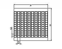TMB5.2-120/31...40V Маркировка клемм серии TU/TP/TC, сеч.2.5мм2, шир. 5.2мм2 с нумерац. 31…40 вертик., шт | код TMB5.2-120/31...40V | SUPU