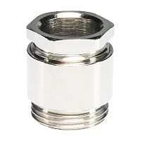 Кабельный ввод, M25x1,5, диапазон обслуживаемых кабелей 8,5-17,5 мм, IP54, латунь, тип покрытия: никель | код Z5.507.2321.0 | Wieland