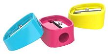 Точилка для карандашей ручная Deli ER00803 U-touch 1 отверстие пластик ассорти туба | код 1116072 | DELI