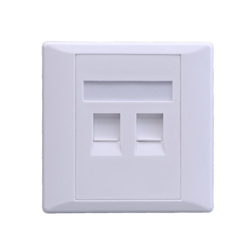 Панель лицевая 2 порта (80х80 Keystone шторка) (DIY упак.) | код 10-0334-1 | SUPRLAN фото 2 Панель лицевая 2 порта (80х80 Keystone шторка) (DIY упак.) | код 10-0334-1 | SUPRLAN фото 2