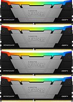 Память DDR4 4x8GB 3200MHz Kingston KF432C16RB2AK4/32 Fury Renegade RGB RTL Gaming PC4-25600 CL16 DIMM 288-pin 1.35В dual rank с радиатором Ret | код 2001646 | Kingston