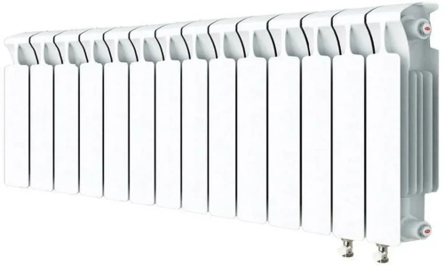 Радиатор алюминиевый ALUM VENTIL VR 350 - 12 секций нижнее правое подключение (82765) | код RG008P0FII6CR7 | Rifar Радиатор алюминиевый ALUM VENTIL VR 350 - 12 секций нижнее правое подключение (82765) | код RG008P0FII6CR7 | Rifar