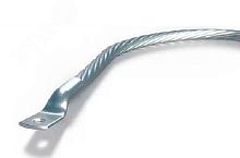 Проводник заземляющий П-1000 S=6 мм (с двумя након.) ЗЭТА | код zeta11211 | ЗЭТАРУС