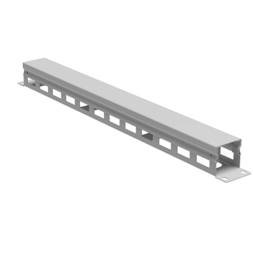 Организатор кабельный с крыш/отв 19 1U, 40 мм RAL7035 | код R5CPF1941HE | DKC