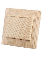 Розетка 2П+З 16А 250В IP44 с защ. шт. с крышкой сосна Лама TDM | код SQ1815-0314 | TDM