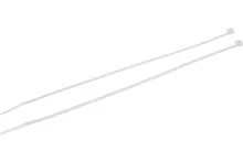 Хомут-стяжки ленточные 5x300 (4,8x300) бел | код PL4,8-300BRUS4NL | Мир хомутов