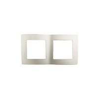Рамка на 2 поста, Эра12, перламутр, 12-5002-15 | код Б0019373 | ЭРА