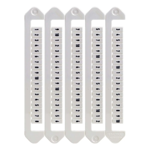 Маркировка для клемм, ширина 5 мм, символ 6, горизонтальная ориентация | код NUTB-5-6H | DKC Маркировка для клемм, ширина 5 мм, символ 6, горизонтальная ориентация | код NUTB-5-6H | DKC