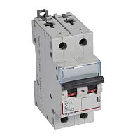 Автоматический выключатель DX³-E 6000 - 6 кА - тип характеристики C - 2П - 230/400 В~ - 1 А - 2 модуля | код 407270 |  Legrand 