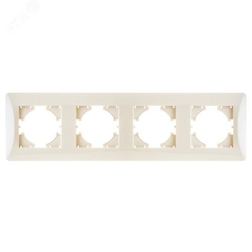 GUSI Ugra РАМКА 4-местная, цвет бежевый. | код С1140-003 | GUSI ELECTRIC GUSI Ugra РАМКА 4-местная, цвет бежевый. | код С1140-003 | GUSI ELECTRIC