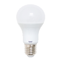 Лампа светодиодная GLDEN-WA60P-9-230-E27-6500, шт потребляемая мощность 6Вт | код 661159 | GENERAL