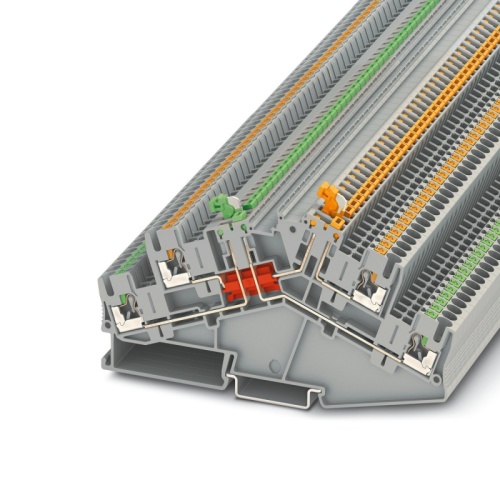 Клеммы с ножевыми размыкателями PTTBS 2,5-2MTB | код 3210400 | PHOENIX CONTACT