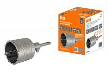 Коронка ударная по кирпичу и бетону, победит, SDS-Plus, d 80 мм, М22, в сборе, Гранит TDM | код SQ1031-0103 | TDM