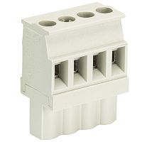 Розеточный разъем, прямой, на кабель, шаг 5,00 мм, 6 полюсов, номинальное сечение: 2,5 мм кв., винтовая фиксация провода, 400V, 12А, без маркировки, цвет: серый, серия 8113 B VL | код 25.326.3653.0 | Wieland